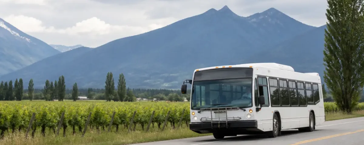 transit to Fraser Valley wineries